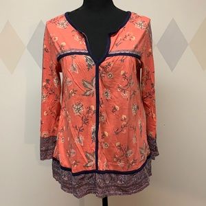 Floral Lucky Brand Blouse